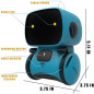 GILOBABY Robot Interactif Intelligent: Le Copain Idéal pour Apprendre en Samusant! Danse, Chante & Enregistre! GILOBABY Robot Interactif Intelligent: Le Copain Idéal pour Apprendre en Samusant! Danse, Chante & Enregistre!