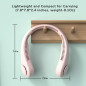 JISULIFE Neck Fan: 360° Cooling, Hands-Free Portable Fan - Stay Cool All Day! JISULIFE Neck Fan: 360° Cooling, Hands-Free Portable Fan - Stay Cool All Day!