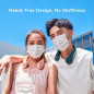 JISULIFE Neck Fan: 360° Cooling, Hands-Free Portable Fan - Stay Cool All Day! JISULIFE Neck Fan: 360° Cooling, Hands-Free Portable Fan - Stay Cool All Day!