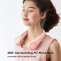 JISULIFE Neck Fan: 360° Cooling, Hands-Free Portable Fan - Stay Cool All Day! JISULIFE Neck Fan: 360° Cooling, Hands-Free Portable Fan - Stay Cool All Day!