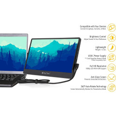 SideTrak Swivel, the side screen