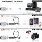 Alvoxcon TG220S Dual Wireless Lapel Mic: Crystal Clear Audio, 100ft Range - Perfect for Vlogging & Presentations! Alvoxcon TG220S Dual Wireless Lapel Mic: Crystal Clear Audio, 100ft Range - Perfect for Vlogging & Presentations!