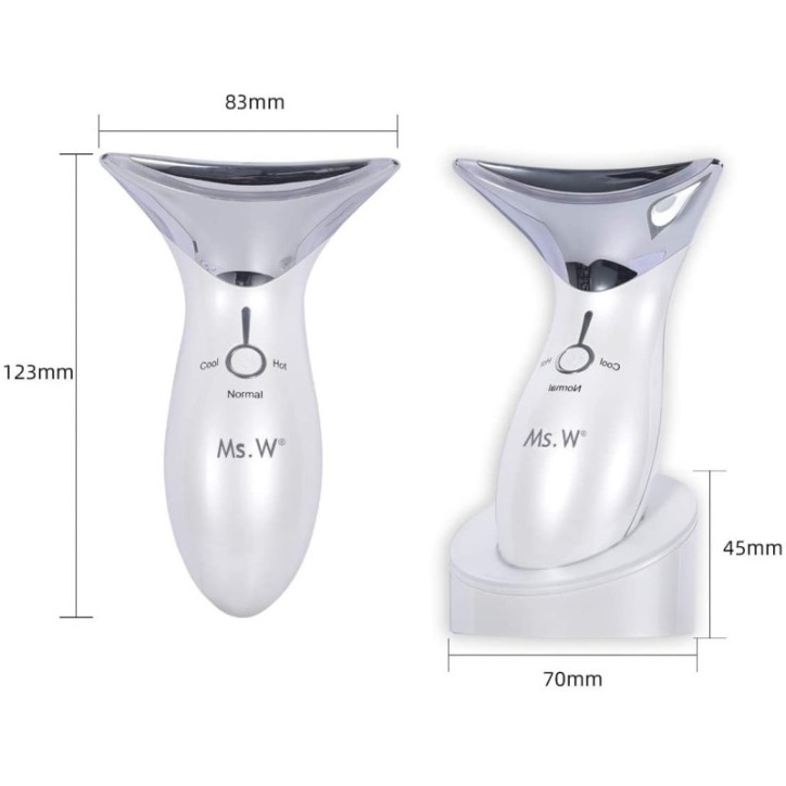 Ms.W Heated Facial Massager: 3 Modes for Radiant, Youthful Skin - Reduce Wrinkles & Boost Absorption! Ms.W Heated Facial Massager: 3 Modes for Radiant, Youthful Skin - Reduce Wrinkles & Boost Absorption!