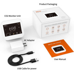 GZAIR Model 2, le moniteur tactile de la qualité de l'air