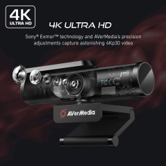 AverMedia PW513, la webcam 4K un grand angle