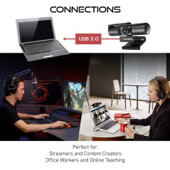 AverMedia PW513, la webcam 4K un grand angle