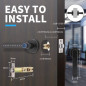 Laxre Smart Lock: Fingerprint & Bluetooth Keyless Entry - Secure Your Home Today! Laxre Smart Lock: Fingerprint & Bluetooth Keyless Entry - Secure Your Home Today!