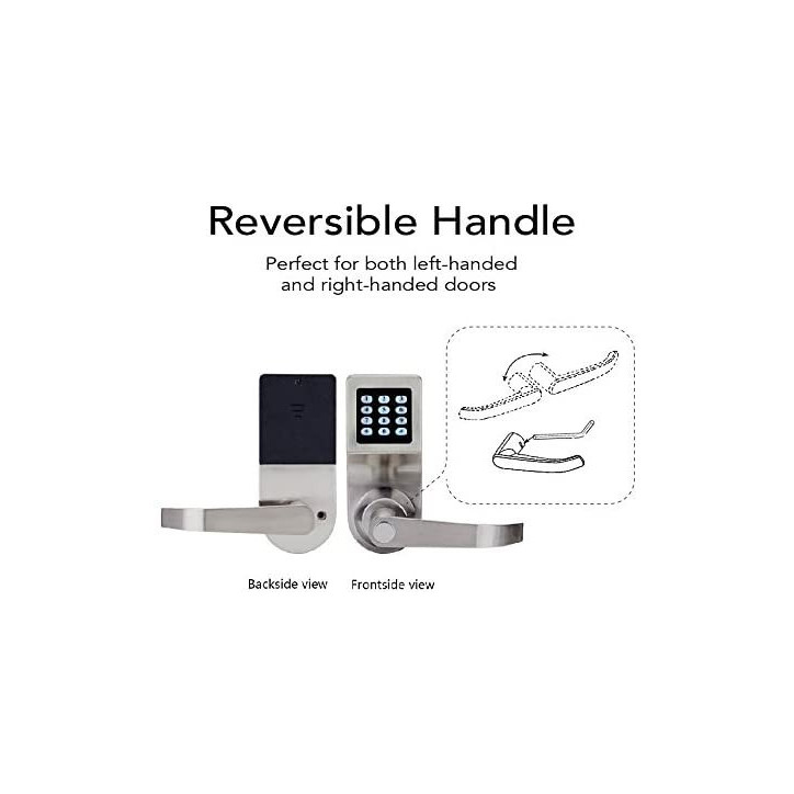 Colosus NDL302: Keyless Entry Smart Lock - Secure Your Home with PIN, RFID & Remote! Colosus NDL302: Keyless Entry Smart Lock - Secure Your Home with PIN, RFID & Remote!