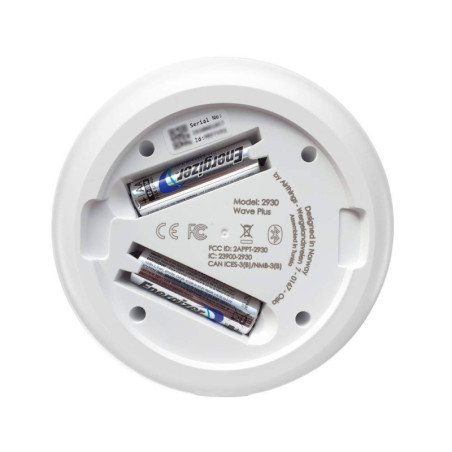 Airthings Wave Plus: Votre Allié pour un Air Intérieur Sain (Radon, CO2, VOC)