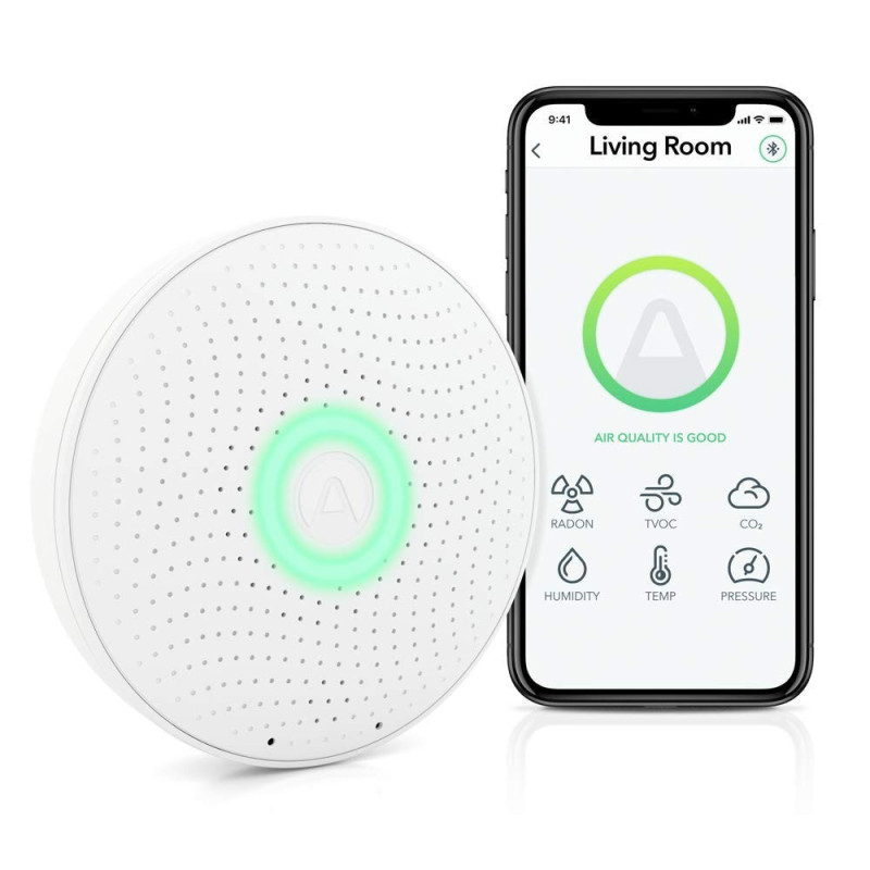 Airthings Wave Plus, le purificateur d'air