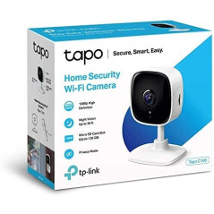 TP-Link Tapo C200: Votre Ange Gardien Connecté! Caméra Surveillance WiFi Panoramique & Vision Nocturne