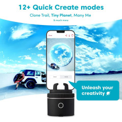 Pivo Pod Silver, the automatic tracking device