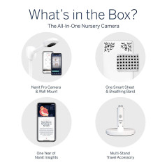 Nanit Pro Complete Monitoring System, the complete system to monitor your baby