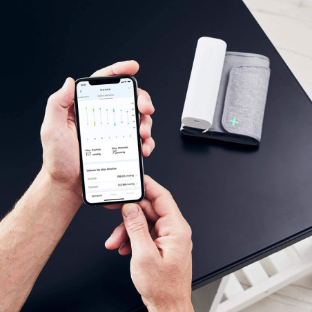 Withings BPM Connect : Tensiomètre Connecté Suivi Santé Facile & Précis