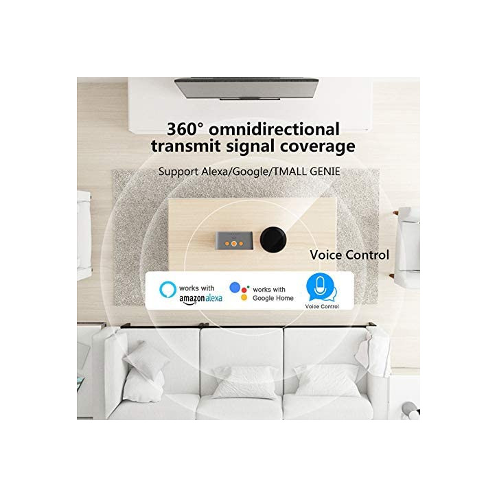 Smart Home IR Remote: Universal Control Hub for TV, AC & More - Voice & App Control Smart Home IR Remote: Universal Control Hub for TV, AC & More - Voice & App Control