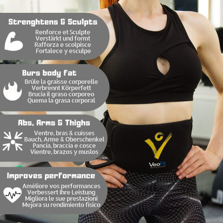 VEOFIT EMS Full Body Toning Belt: Sculpt, Strengthen & Revitalize Your Muscles at Home!