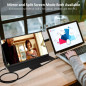 ZSCMALLS 15.6 Portable Monitor: FHD, USB-C/HDMI, Perfect for Laptop, Phone & Gaming! ZSCMALLS 15.6 Portable Monitor: FHD, USB-C/HDMI, Perfect for Laptop, Phone & Gaming!