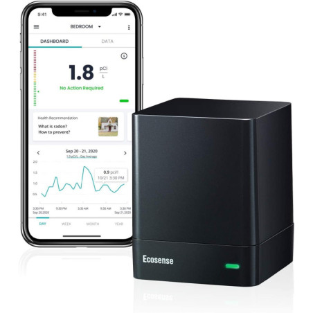 Ecosense EcoQube, le cube pour mesurer le Radon