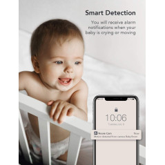 Nooie IPC007, le moniteur multifonctionnel pour bébé