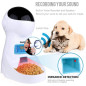 Iseebiz Automatic Pet Feeder: Never Worry About Feeding Your Dog or Cat Again!