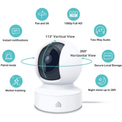 Kasa Spot Pan Tilt, the home camera