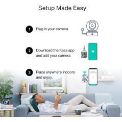 Kasa Spot Pan Tilt, the home camera
