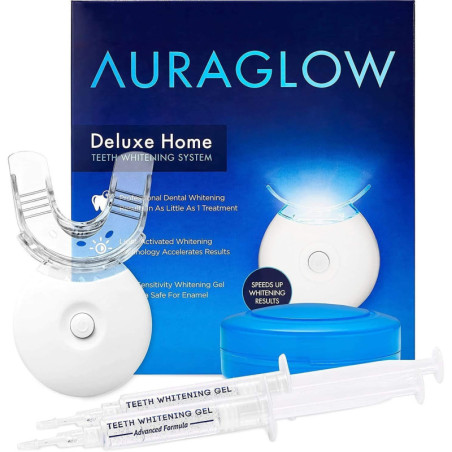 AuraGlow Deluxe Home, le système de blanchiment des dents