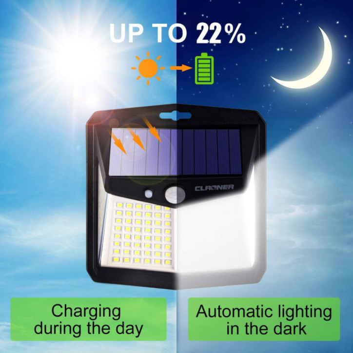 Claoner Solar Security Light: Wireless, Waterproof, and Motion-Activated for Ultimate Outdoor Protection Claoner Solar Security Light: Wireless, Waterproof, and Motion-Activated for Ultimate Outdoor Protection