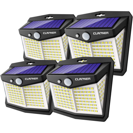 Claoner Solar Lights, l'éclairage à détecteur de mouvements