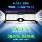 TBI Pro RaLights: Super Bright 2500lm Solar Security Lights with Motion Sensor - Illuminate Your Home! TBI Pro RaLights: Super Bright 2500lm Solar Security Lights with Motion Sensor - Illuminate Your Home!