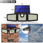 AmeriTop Lumière Solaire 800LM: Sécurité Optimale avec Détecteur de Mouvement 270°! AmeriTop Lumière Solaire 800LM: Sécurité Optimale avec Détecteur de Mouvement 270°!