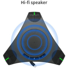 Goldensky speaker and mic, the triangular conference speaker