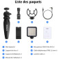 Kit Vlogger SYNCO 2: Créez des Vidéos Pro avec Microphone & Lumière LED pour Smartphone! Kit Vlogger SYNCO 2: Créez des Vidéos Pro avec Microphone & Lumière LED pour Smartphone!