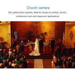 Tenveo VHD202U, the camera with a x20 zoom