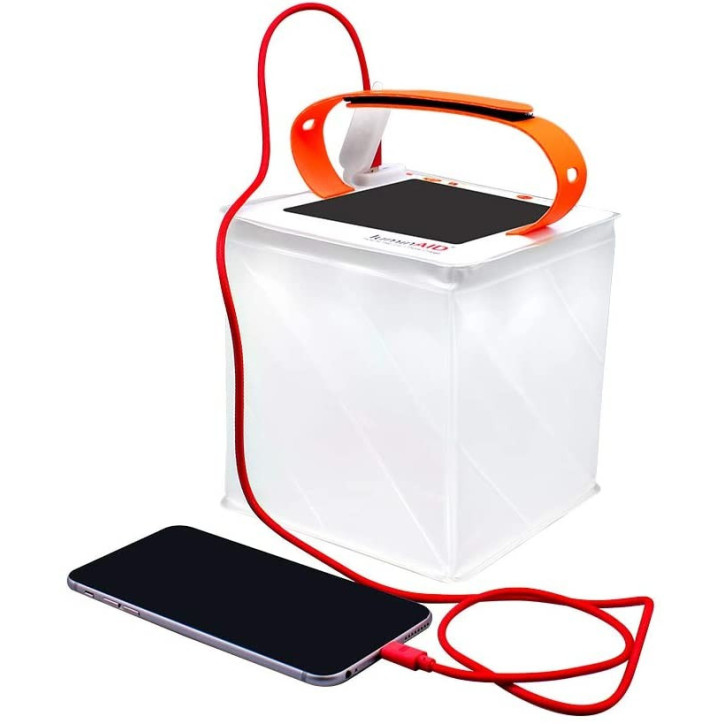 LuminAID Titan 2-in-1: Solar Camping Lantern & Phone Charger - Power On the Go! LuminAID Titan 2-in-1: Solar Camping Lantern & Phone Charger - Power On the Go!