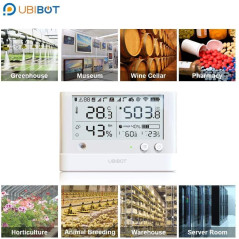 UbiBot WS1 Pro, the hygrometer and thermometer device