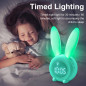 Dreamy Rabbit Night Light: Touch & Remote Control, Sleep Timer, Perfect Kids Gift Dreamy Rabbit Night Light: Touch & Remote Control, Sleep Timer, Perfect Kids Gift