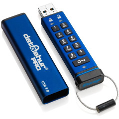 iStorage datAshur PRO 8GB: Military-Grade Secure USB Drive with PIN Access