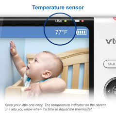 VTech VM919HD, le moniteur vidéo avec écran HD