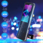 Lecteur MP3 Bluetooth 5.0 Aiworth 32GB: Son Hi-Fi, Radio FM & Longue Autonomie! Lecteur MP3 Bluetooth 5.0 Aiworth 32GB: Son Hi-Fi, Radio FM & Longue Autonomie!