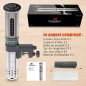 KitchenBoss Sous Vide : Précision Ultime, Cuisson Parfaite, Etanche IPX7