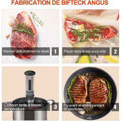 KitchenBoss KG310SFR, the vacuum cooker