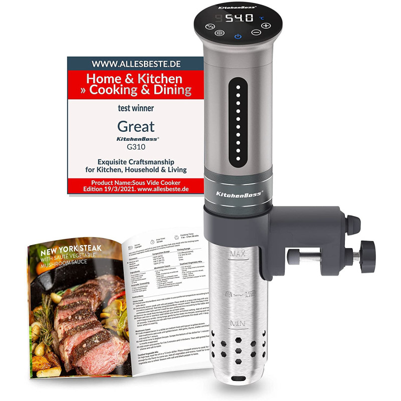 KitchenBoss KG310SFR, l'appareil de cuisine sous vide