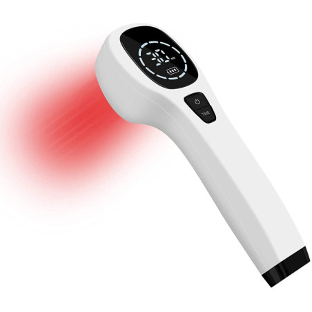 YJT Thérapie Laser : Soulagement Douleur Intense à Domicile - Lumière Rouge 650nm & 808nm