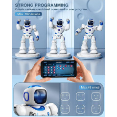 Ruko Smart Bot: Interactive STEM Robot for Kids - Voice Control, Programmable, Fun!