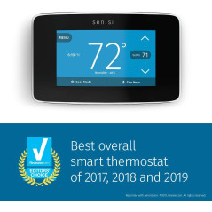 Emerson Wi-Fi smart thermostat ST75, the smart thermostat