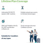 Keepgo Global SIM Card: 3GB Data, Lifetime Validity, 100+ Country Coverage - Perfect for Travelers!