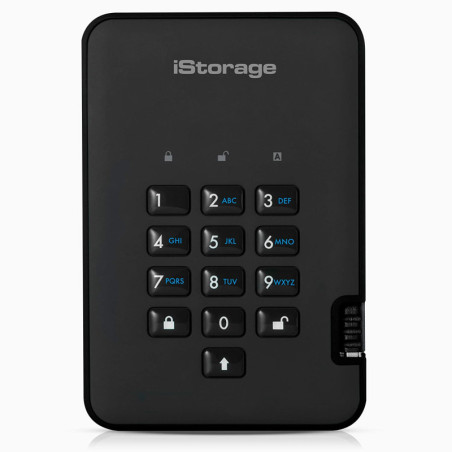iStorage DiskAshur HDD IS-DA2-256-1000-B, le disque dur sécurisé
