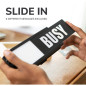 BusyBox Smart Sign: Bluetooth Do Not Disturb Recording Studio Sign - Customizable LED Display BusyBox Smart Sign: Bluetooth Do Not Disturb Recording Studio Sign - Customizable LED Display
