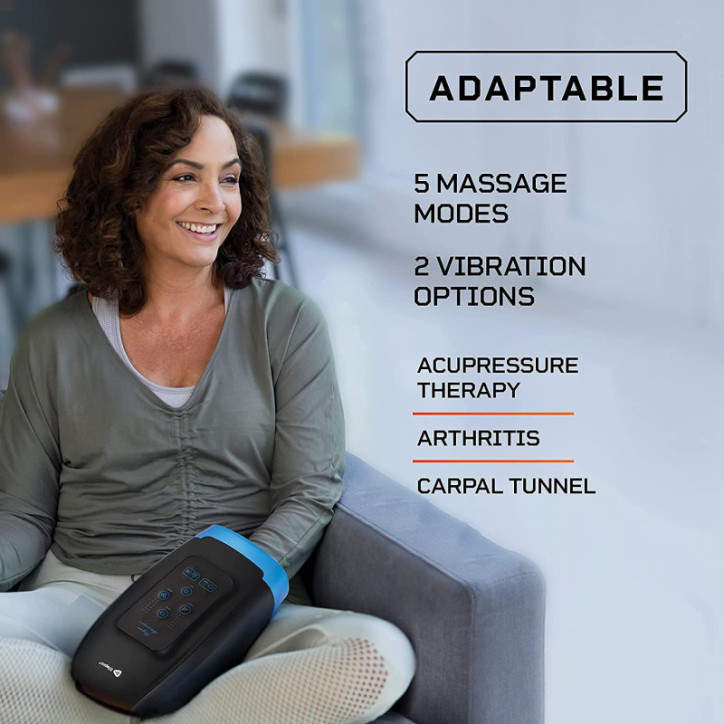 LifePro Legra Plus: Masseur de Mains Électrique – Soulagement Douleur, Chaleur & Compression